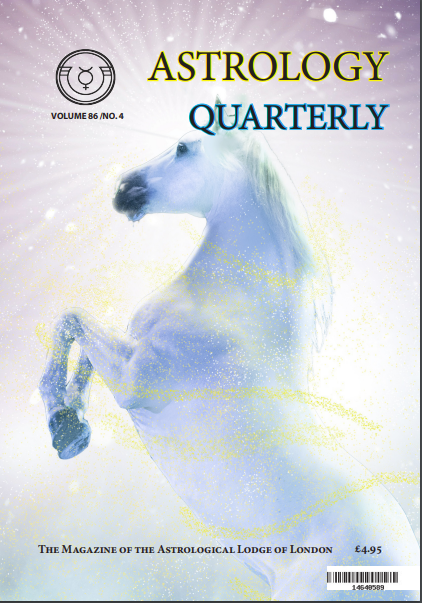 Astrology Quarterly Vol. 86 No. 4, Winter 2021